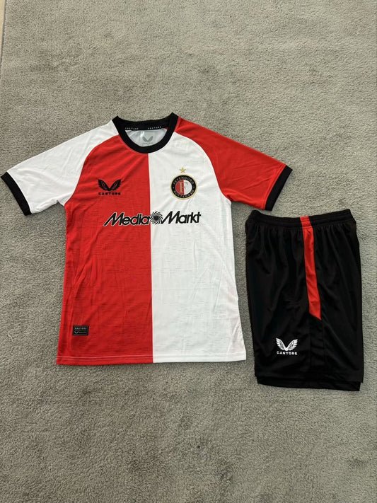 Feyenoord Rotterdam Home Fans Suit Football Jersey 2024/2025