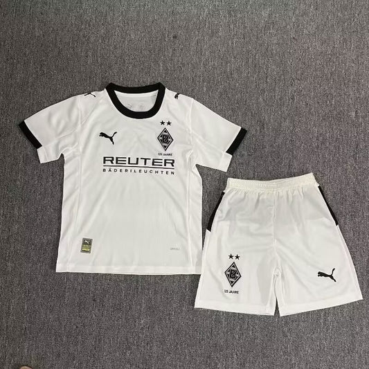 Monchengladbach Home Kids Football Jersey 2025/2026