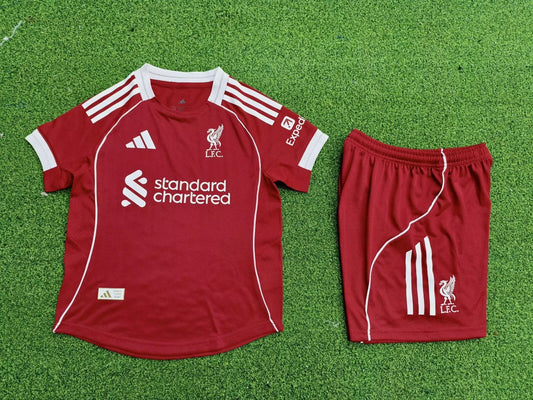 Liverpool Player Home Kids Football Jersey 2025/2026