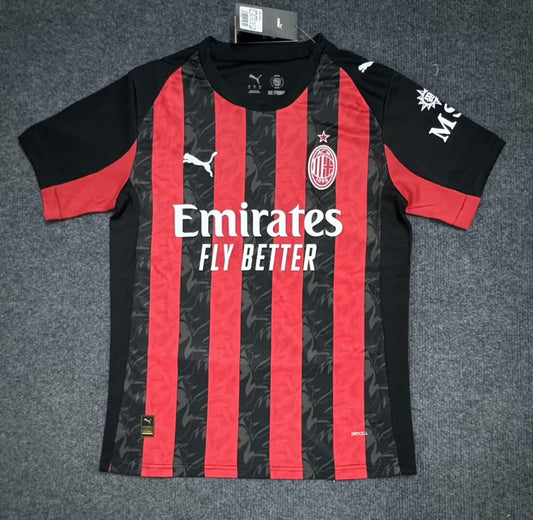 AC Milan Home Fans Football Jersey 2025/2026