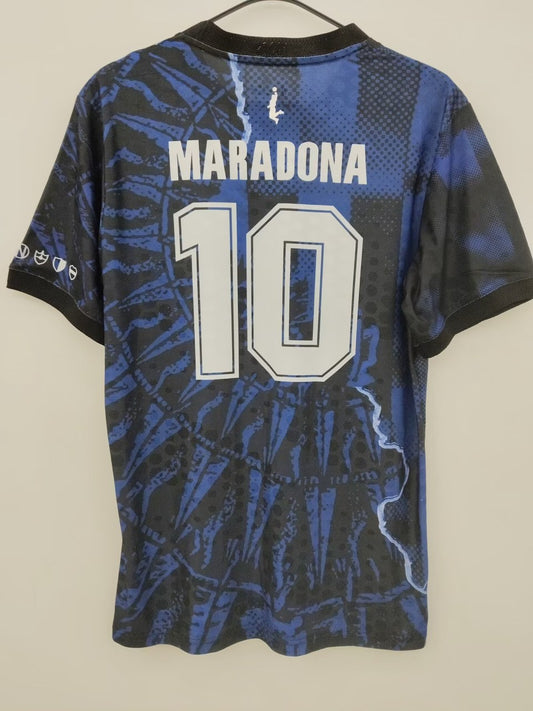Argentina Special Edition #10 MARADONA Player Dark Blue Football Jersey 2026/2027