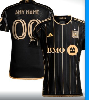 LA Galaxy Black Fans Football Jersey 2025/2026