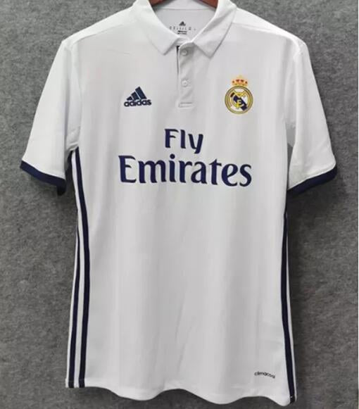 Retro Real Madrid Home Football Jersey 2016/2017