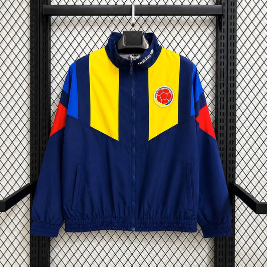 Colombia Windbreaker Blue Windbreaker 2026/2027
