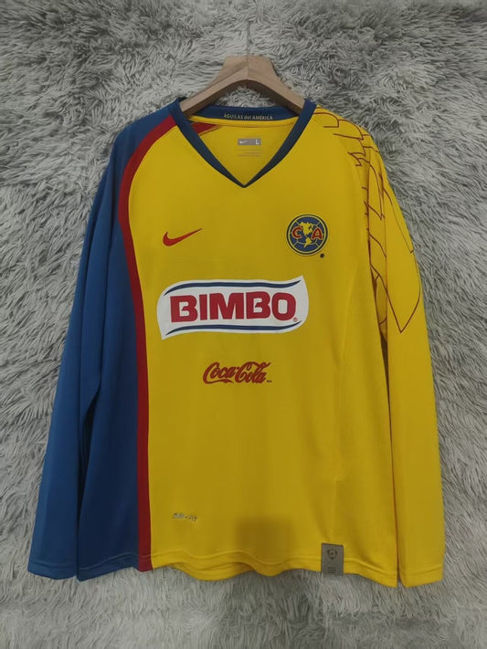Retro America Home Long Sleeve Football Jersey 2006/2007