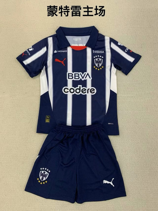 Monterrey Home Kids Football Jersey 2024/2025