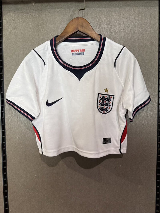 England Home Women Cheerleading Team Fans Football Jersey 2026/2027