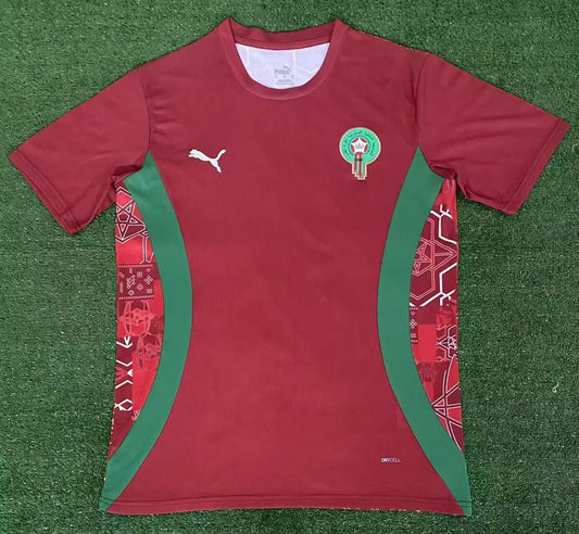 Morocco Training Clothes Fans Football Jersey 2025/2026