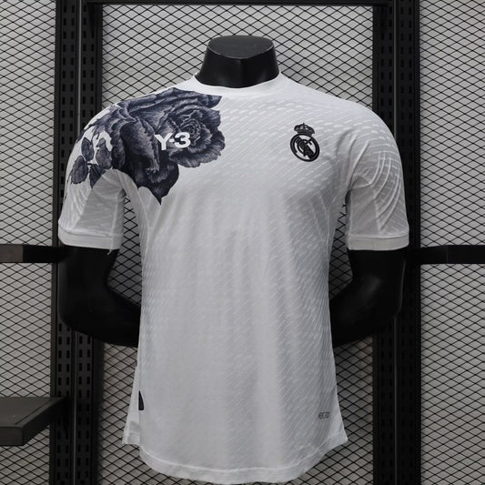 Real Madrid Y-3 White Player Football Jersey 2024/2025