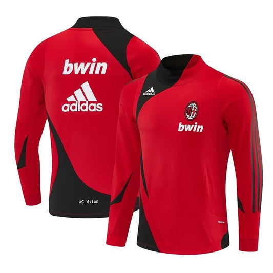 Retro AC Milan Training Red Fans Football Jersey 2006/2007