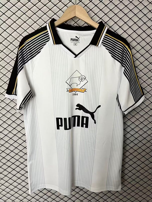 Retro Derby County Home Fans Football Jersey 1995/1996