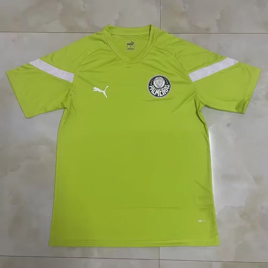Palmeiras Training Clothing Yellow Fans Football Jersey 2023/2024
