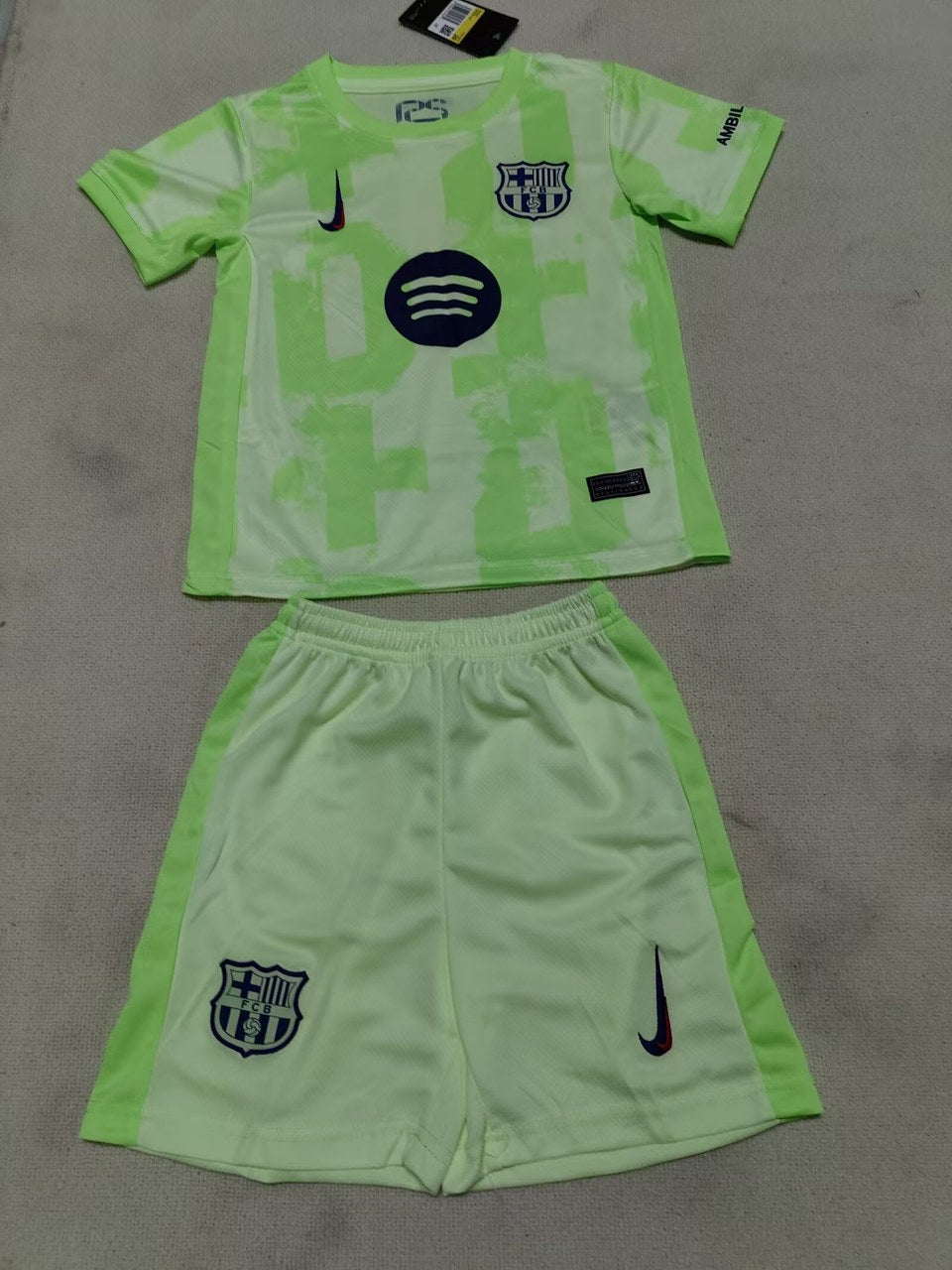 Barcelona Third Away Kids 2024/2025