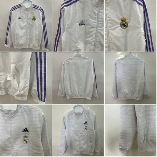 Real Madrid Two-sided Windbreaker 2025/2026