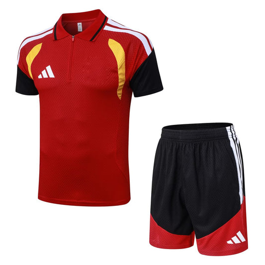 Adidas Clover (Germany ) Training Red With Pants Sets Player Football Jersey 2026/2027