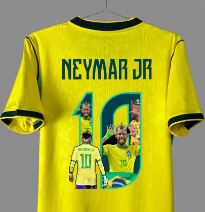 Brazil Home Special Edition Player #10 NEYMAR JR Football Jersey 2026/2027