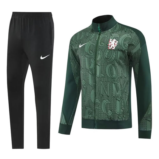 Chelsea Green Jacket Tracksuit 2025/2026