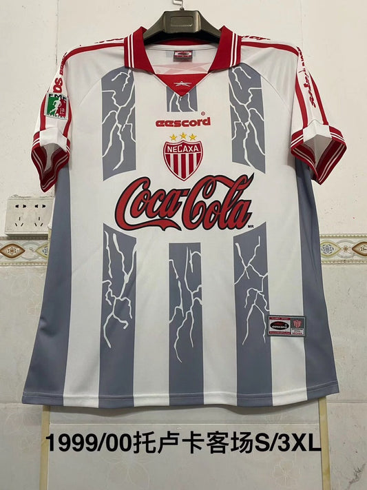 Retro Necaxa Away Fans Football Jersey 1999/2000