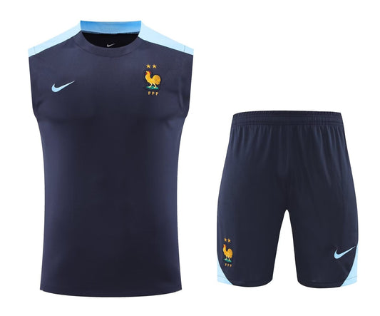 France Training Clothing Vest Set Football Jersey 2024/2025