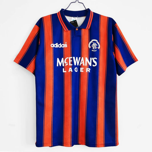 Rangers 1993/1994 Rangers Away Football Jersey