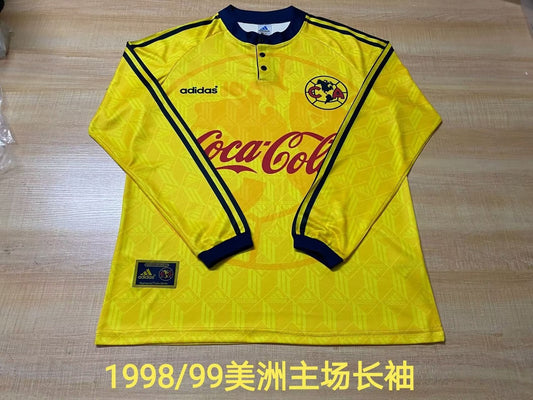 Retro America Long Home Fans Football Jersey 1998/1999