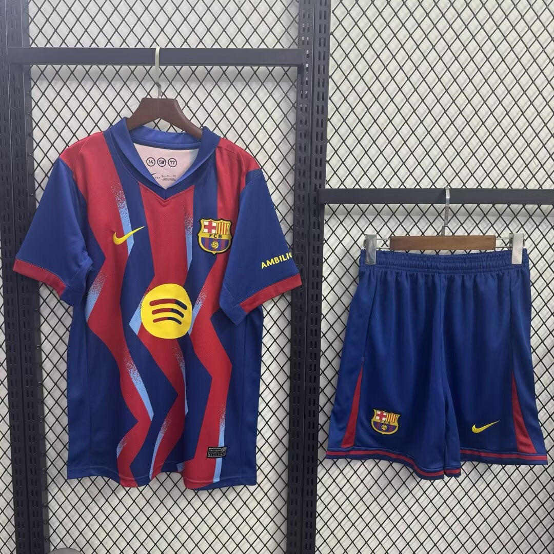 Barcelona Fourth Away With Pants Sets Fans Football Jersey 2025/2026