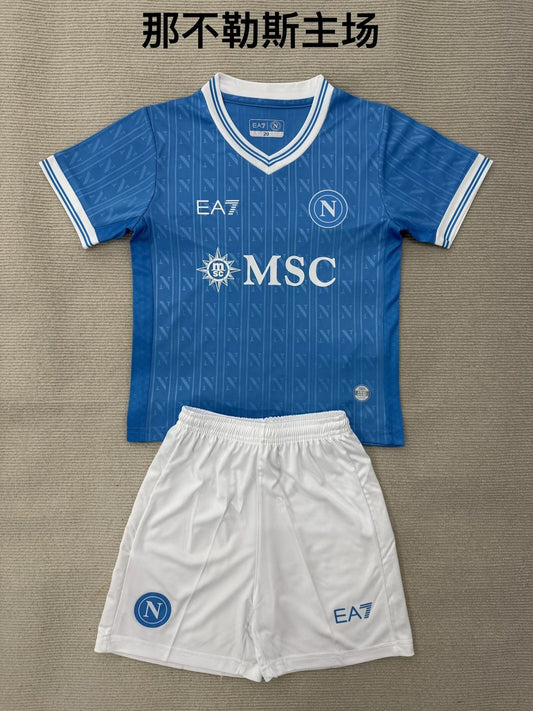 Napoli Home Fans (Kids And Man) Football Jersey 2025/2026