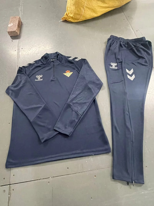 Betis Training Tracksuit Black 2024/2025