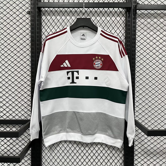 Bayern Munich Hoodie White Jacket Tracksuit Football Jersey 2025/2026