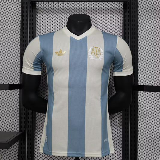 Argentina 50Th Anniversary Player Football Jersey 2024/2025