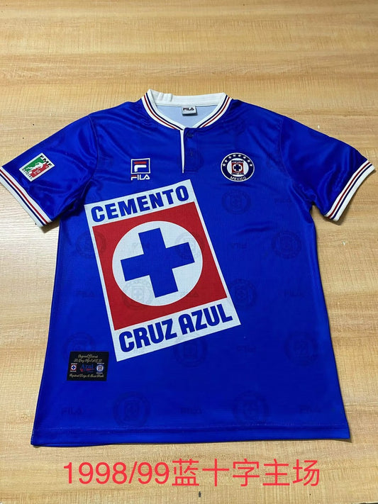 Retro Cruz Azul Home Football Jersey 1998/1999