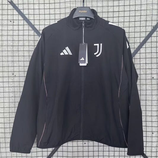Juventus Windbreaker Black 2025/2026