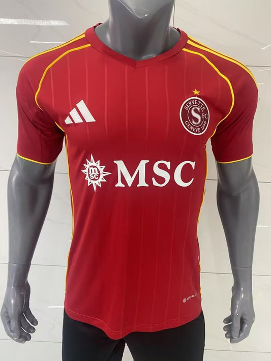 Servette FC Home Fans Football Jersey 2025/2026