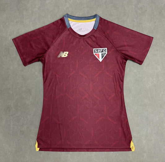 Sao Paulo Training Red Women Fans Football Jersey 2025/2026