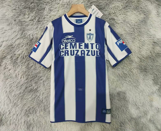 Retro Pachuca Home Fans Football Jersey 2001