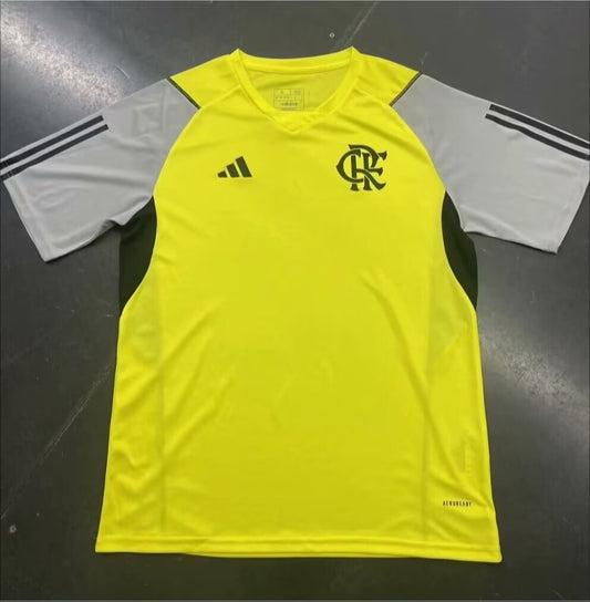 Flamenco Yellow Training Clothing Fans Football Jersey 2024/2025