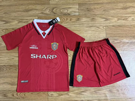 Retro Manchester United Home Kits Suit 1999/2000