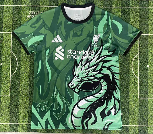Liverpool Special Edition Green Fans Football Jersey 2025/2026