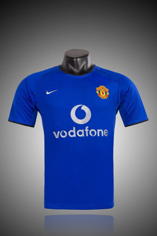 Retro Manchester United Away Football Jersey 2002/2004