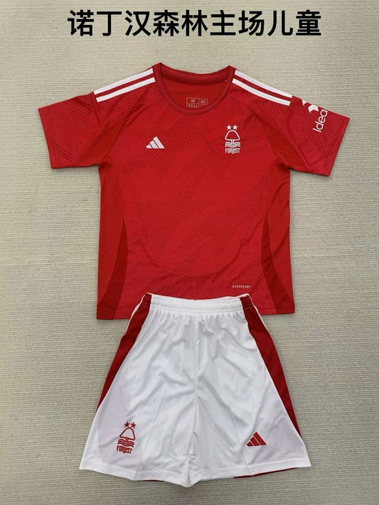 Nottingham Forest Home Kids Football Jersey 2024/2025