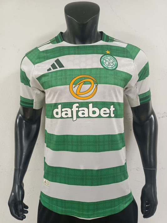 Celtic Home Player Football Jersey 2025/2026