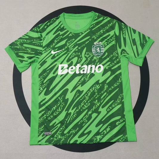 Sporting Lisbon Goalkeeper Fans Football Jersey 2025/2026