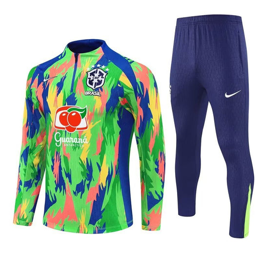 Brazil Training Tracksuit Red (Kids And Man ) 2025/2026