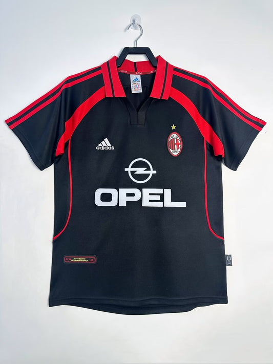 Retro AC Milan Away Fans Football Jersey 2000/2001