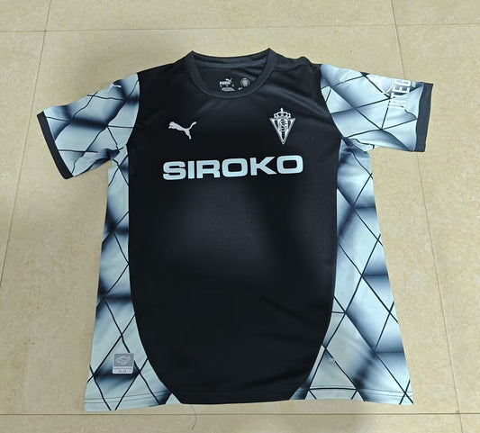 Sporting Gijon Away Fans Football Jersey 2024/2025