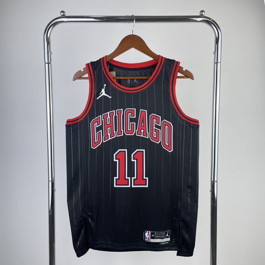 Chicago Bulls Black #11 DEROZAN NBA Season Jerseys 2023