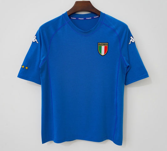 Retro Italy Home Blue Football Jersey 2000