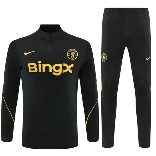 Chelsea Training Tracksuit Black (Kids And Man 10-2XL) 2026/2027