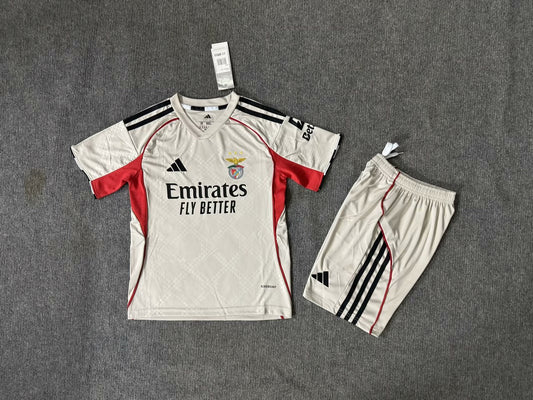 Benfica Away Kids Football Jersey 2025/2026