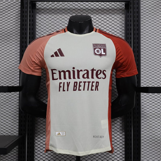 Olympique Lyonnais（OL）third Away Player Football Jersey 2024/2025